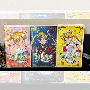 Sailor Moon Movie Trilogy VHS Set | 90s English Eub | Vintage Anime Video